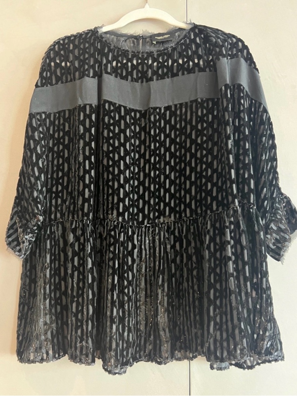 Rachel Comey Burnout Lurex Reunion Top